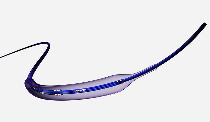 Seismiq catheter curved.