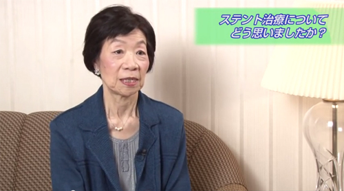 大腸用ステント患者様インタビュー