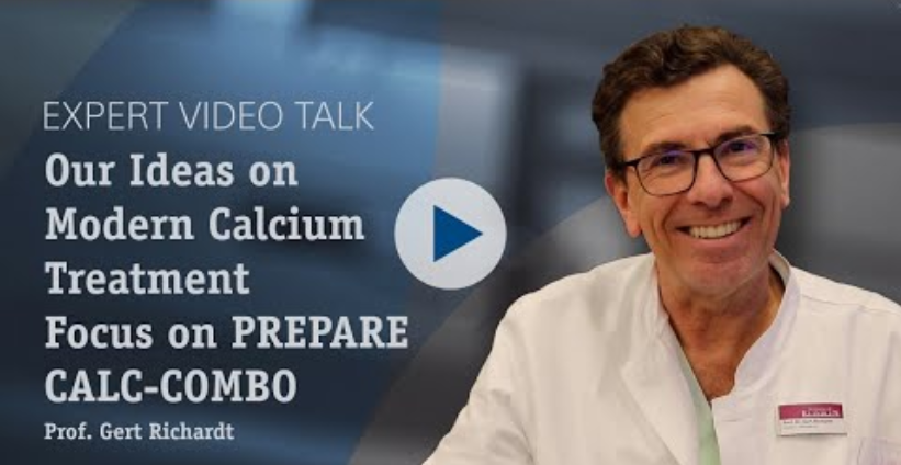 Our Ideas on Modern Calcium Treatment. Focus on PREPARE CALC-COMBO Prof. Gert Richardt