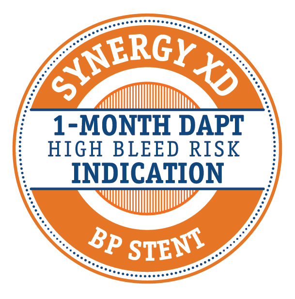 The first DES indicated for use in High Bleeding Risk patients*