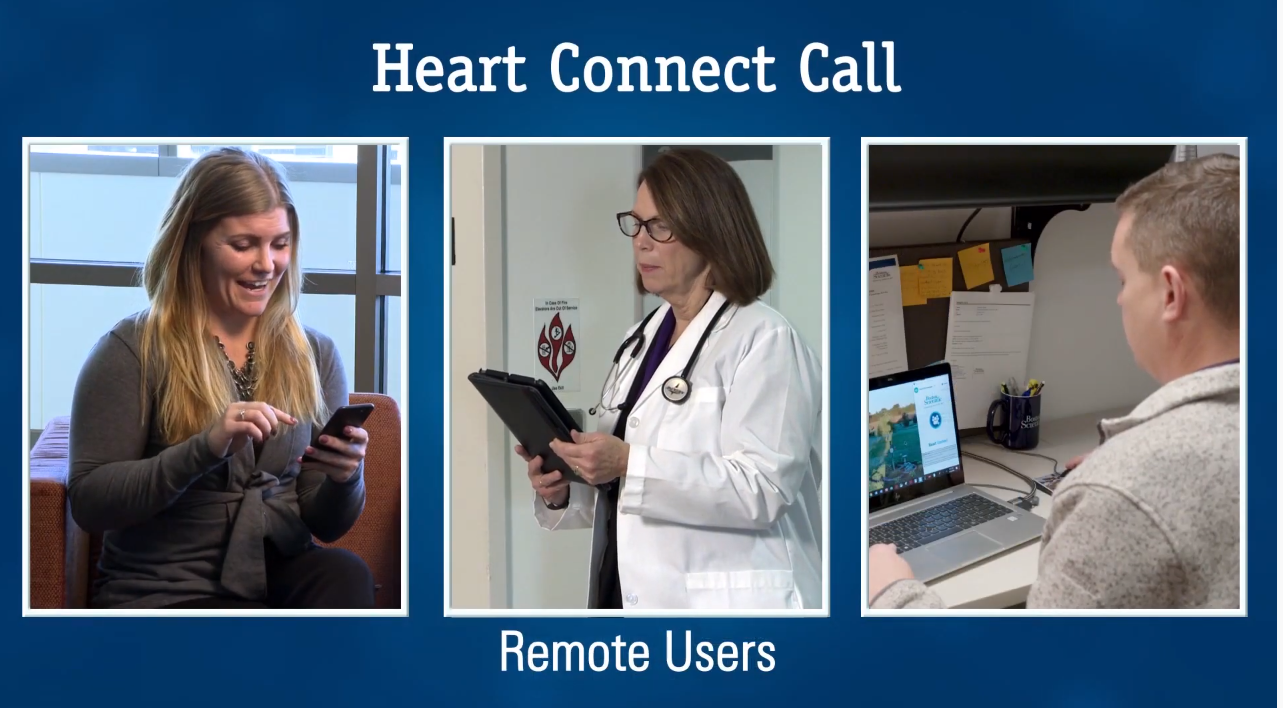 Heart Connect System Video Call Remote User