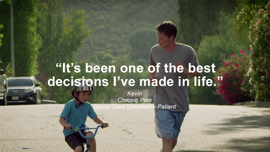 Video about Spinal Cord Stimulation patient Kevin