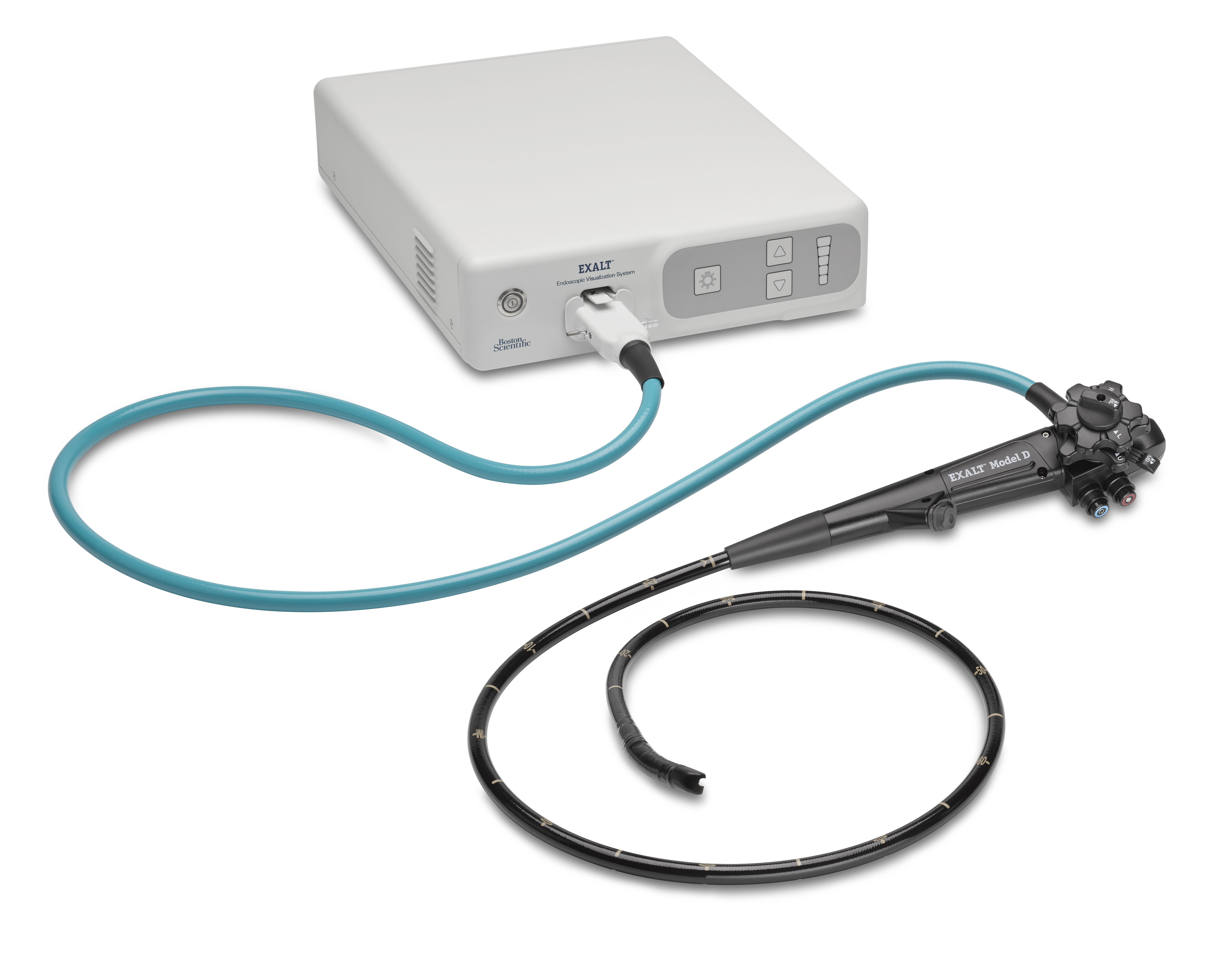 EXALT Model D Single-Use Duodenoscope, Generation 3 with EXALT Controller