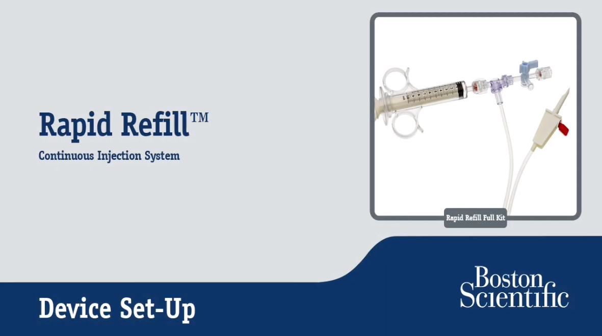 Rapid Refill™ Continuous Injection System Set-up and Use Video Tutorial