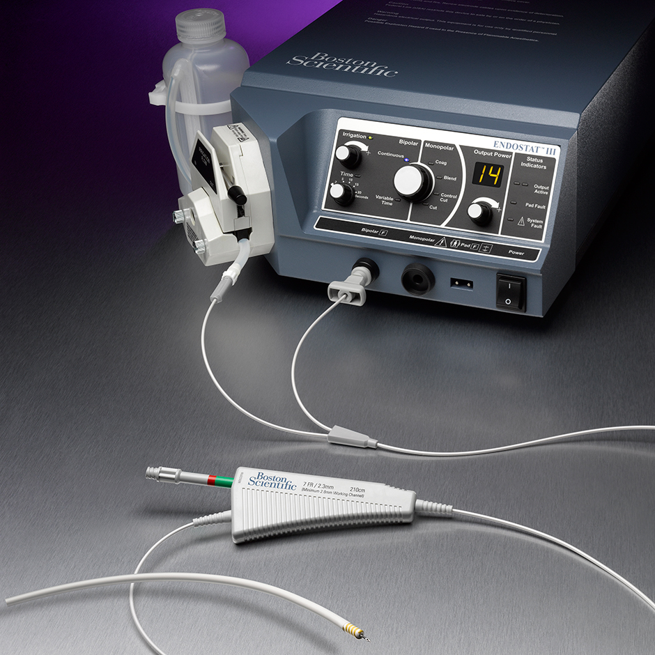Injection Gold Probe™ and Gold Probe™ - Unique integrated injection and thermal hemostasis capabilities