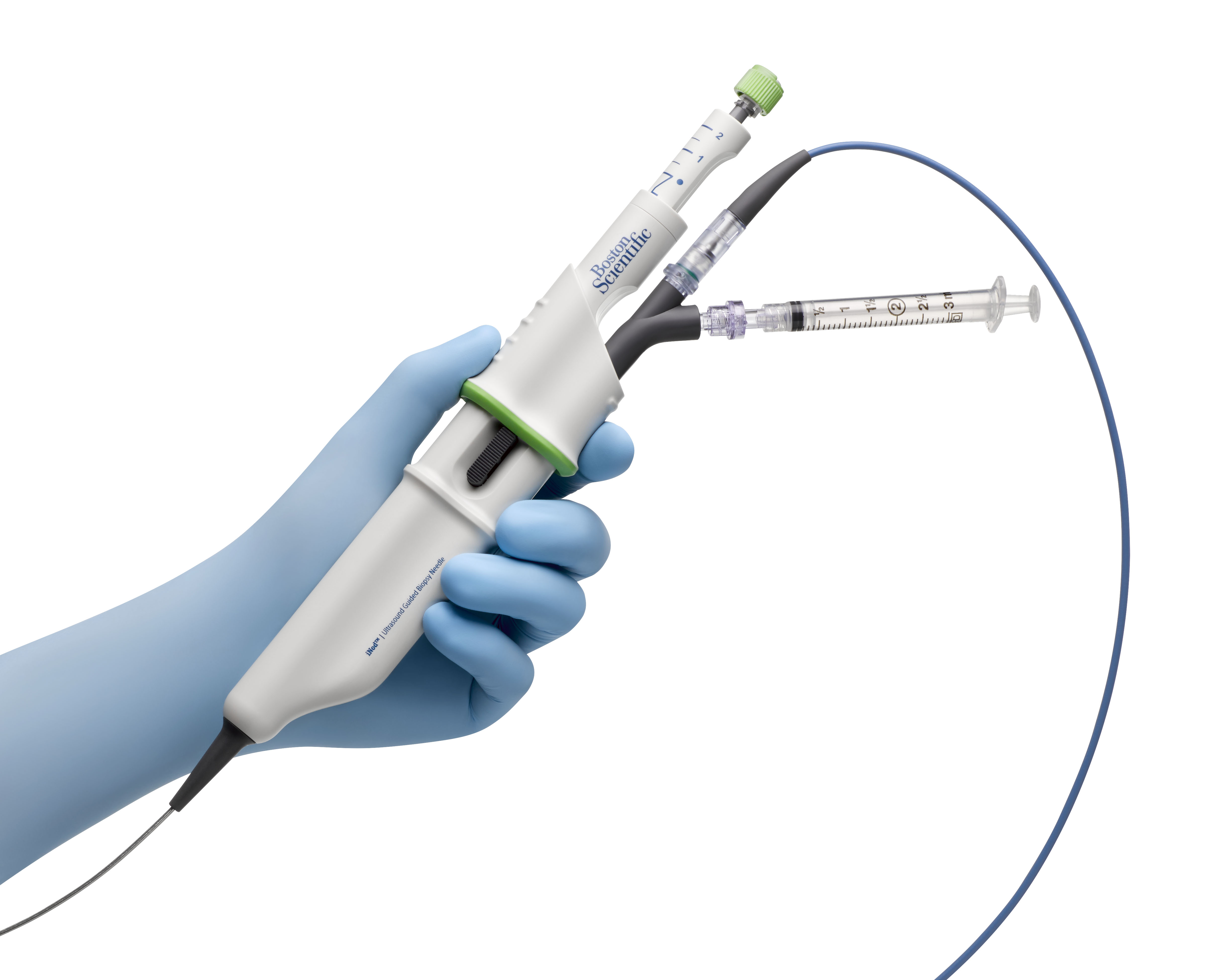 gloved hand hold inod device