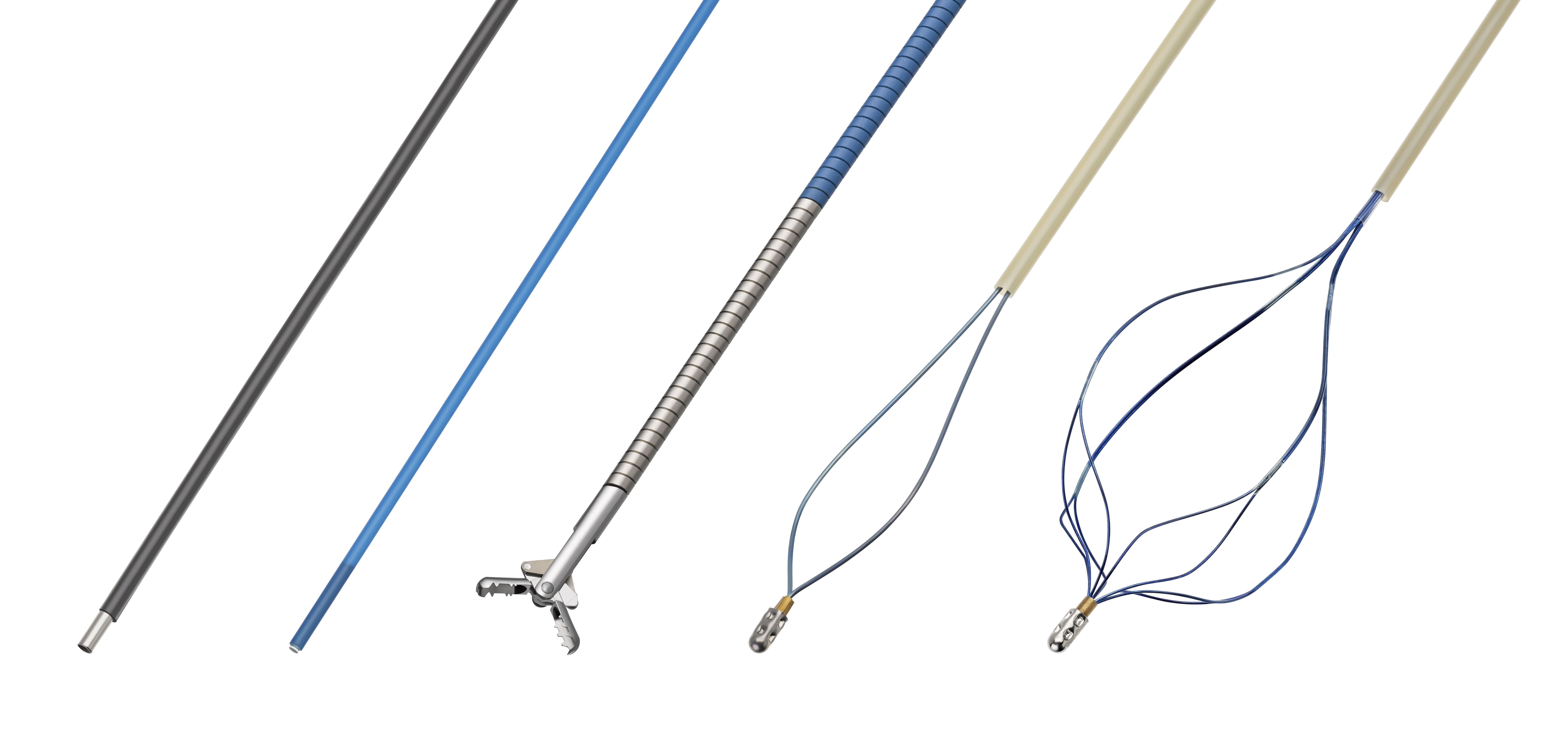 The SpyScope DS II Catheter is compatible with a full suite of diagnostic and therapeutic accessories.