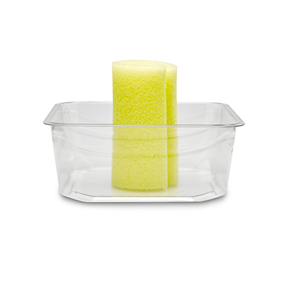 sponge yellow bowl