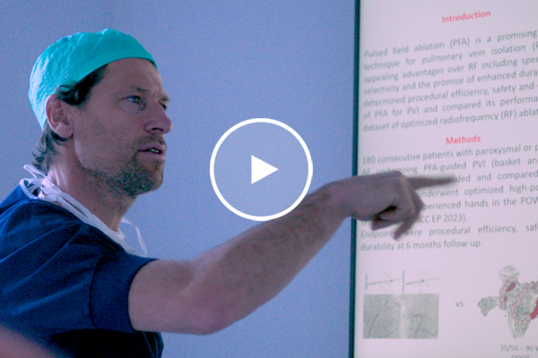 Mattias Duytschaever, MD, discusses the importance of patient safety and comfort when undergoing an AFib ablation procedure. 