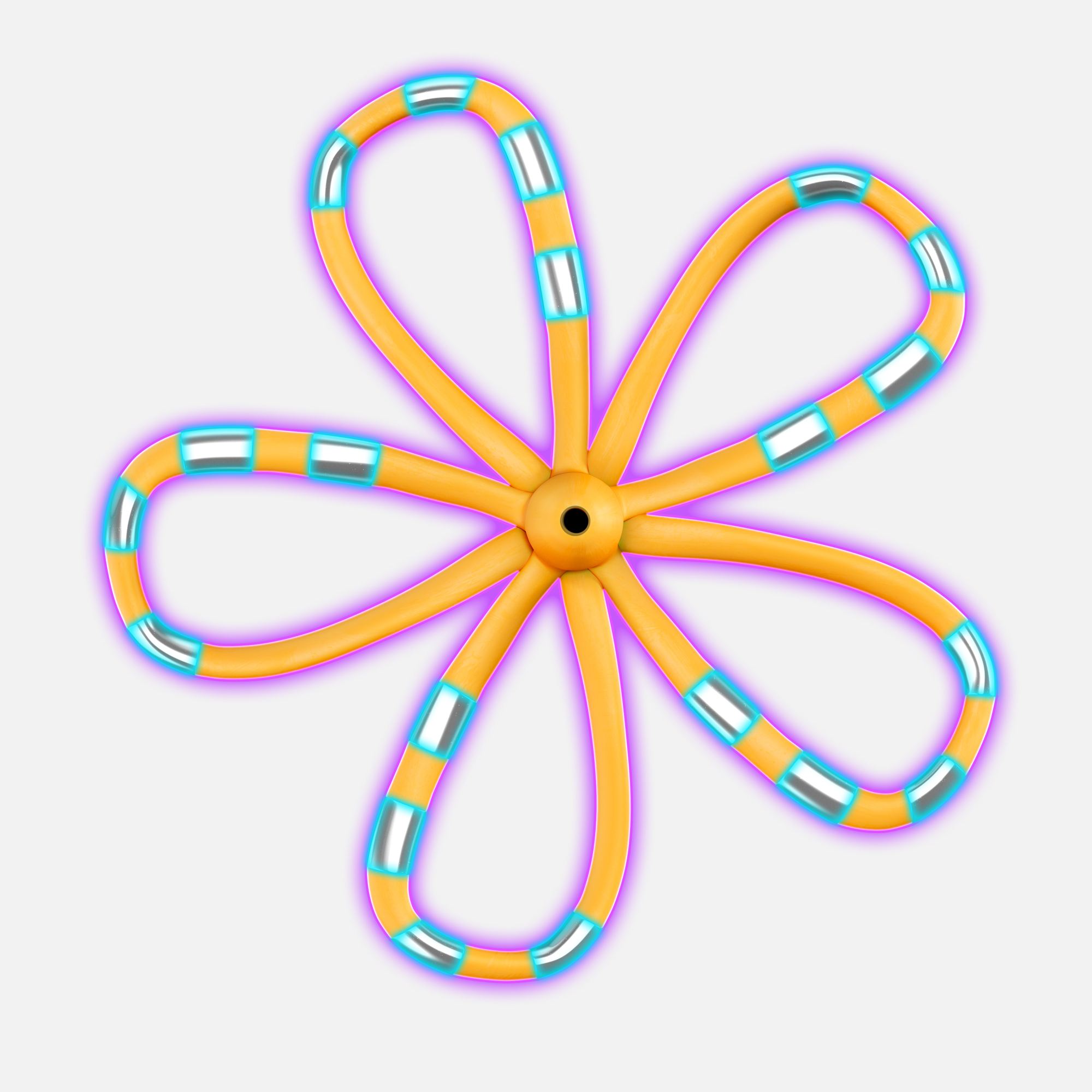 FARAWAVE NAV Pulsed Field Ablation (PFA) Catheter in flower position facing up and to the right.