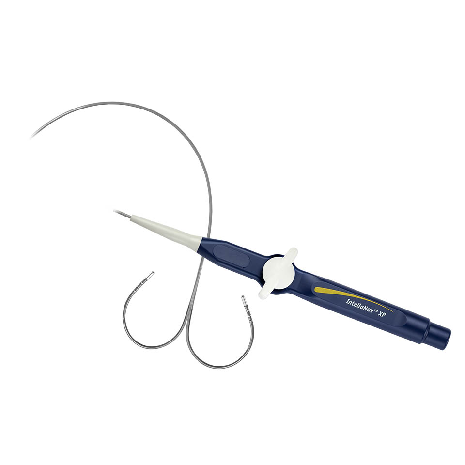 INTELLANAV XP – Catheter with Curled Tip