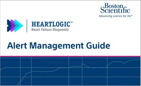Image of the HeartLogic Alert Management Guide