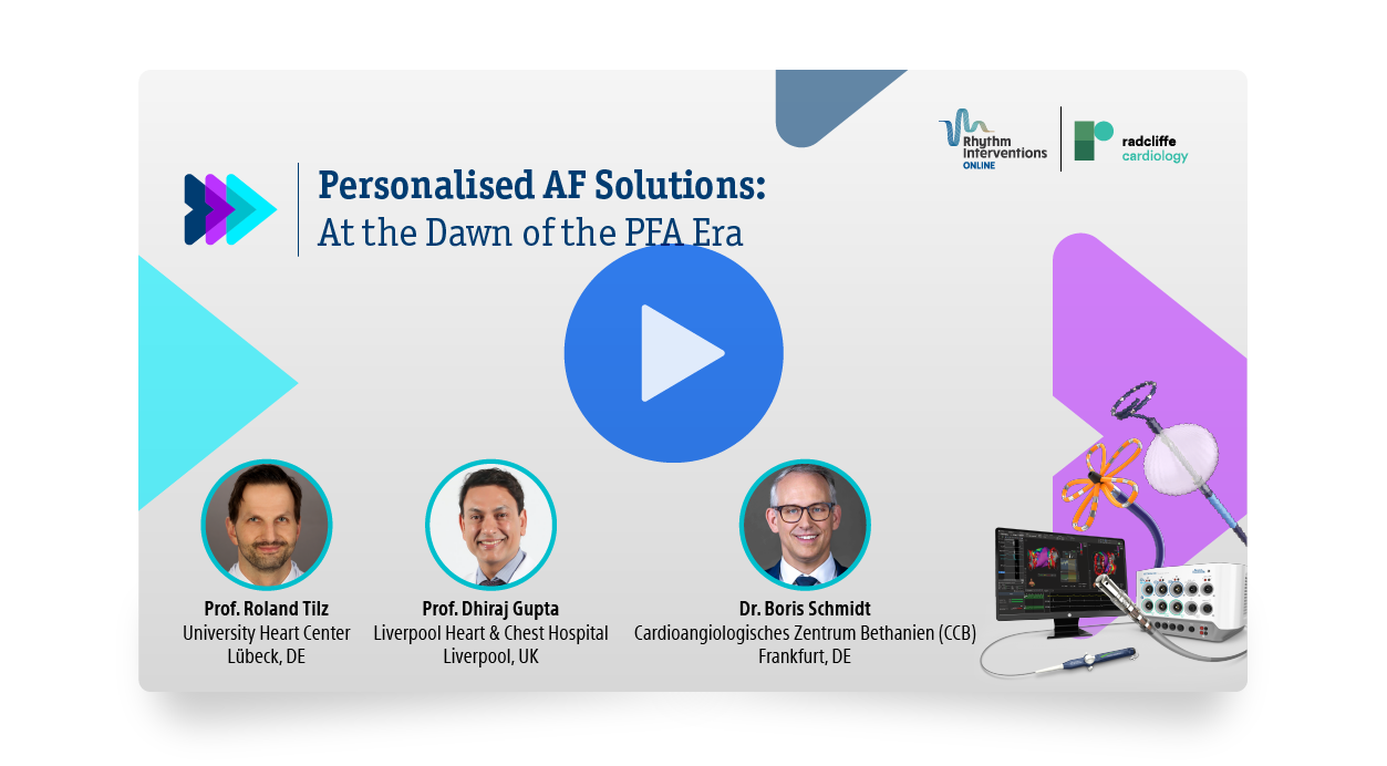 Personalised AF Solutions: At the Dawn of the FARAPULSE PFA Era