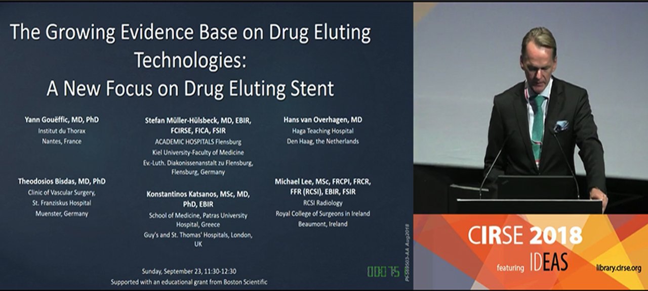 New focus on drug eluting stent