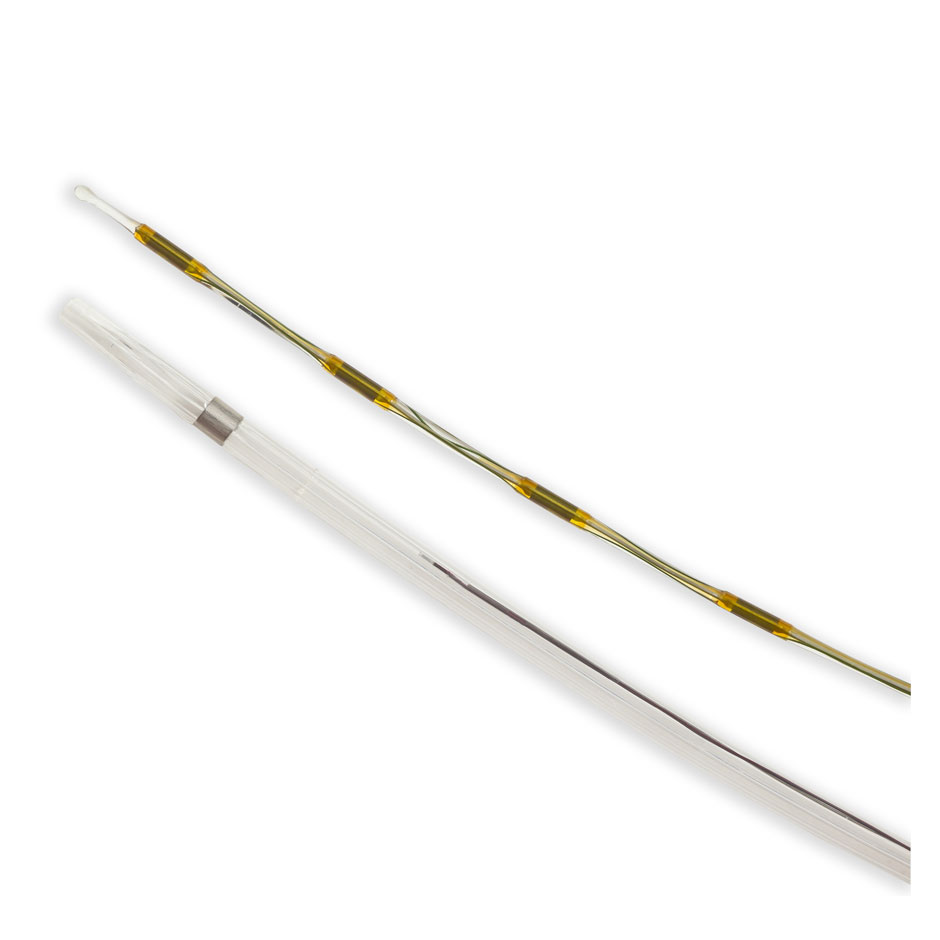 The EkoSonic catheter is comprised of two parts: the Infusion catheter and the ultrasonic core.