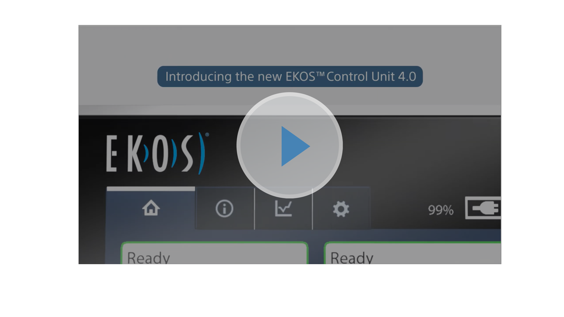 Interface of EKOS control unit 4.0