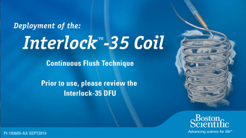 Watch the Interlock™-35 Continuous Flush Deployment Video