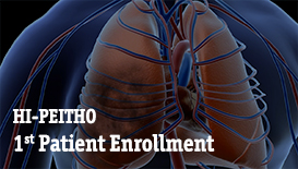 HI-PEITHO late-breaking trial programme – First Patient Enrollment