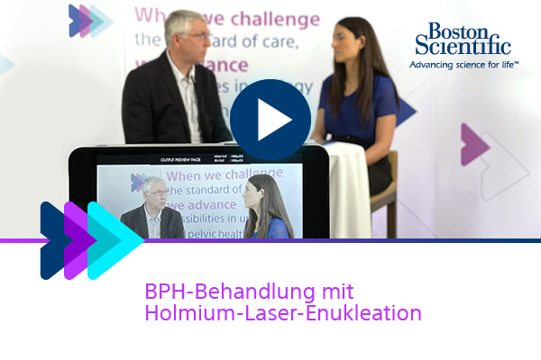 Dr. Rix und Dr. Pozo  „BPH-Behandlung mit Holmium-Laser-Enukleation“ 