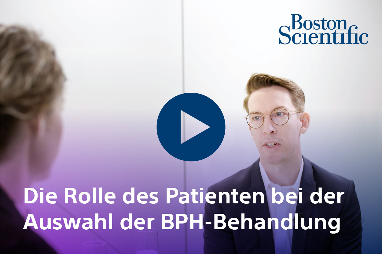 The treatment selection  paradigm in BPH is evolving