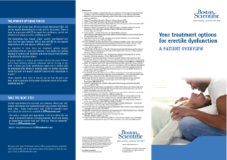 ED Treatment Options Brochure