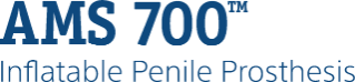 AMS 700™ Inflatable Penile Prosthesis Wordmark - Stacked