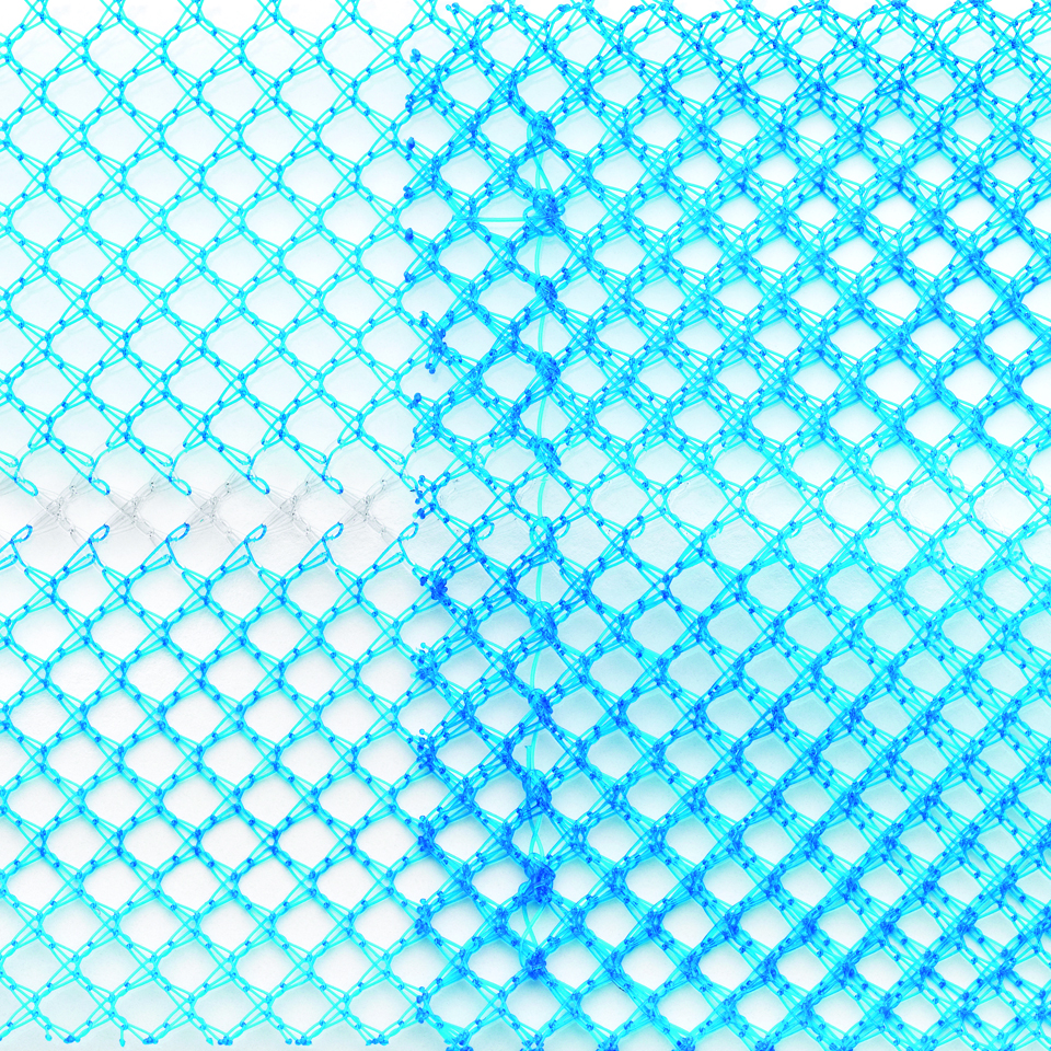 Close up view of mesh.