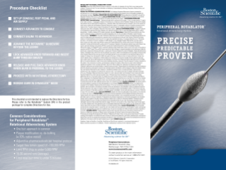 Rotablator Procedure Checklist