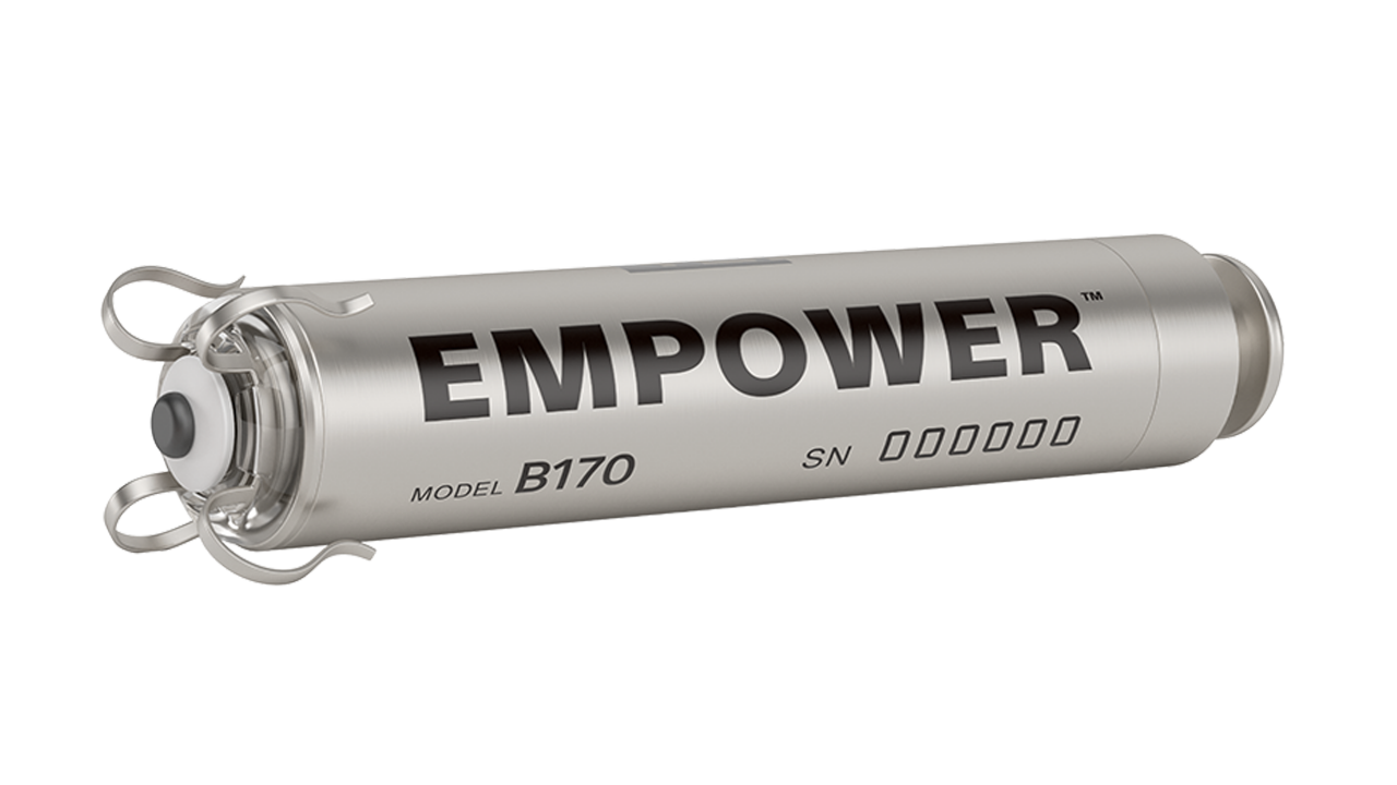 Computer screen showing data from the LUX-Dx II ICM System that enables remote device adjustments