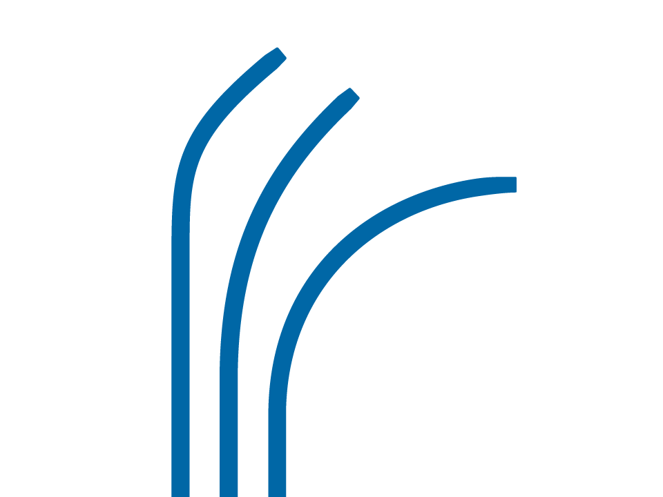 VersaCross Transseptal Sheath with sheath curve options of 45°, 55°, and 90°.