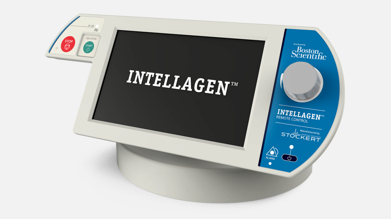 Close-up of INTELLAGEN™ Cardiac Ablation System generator.