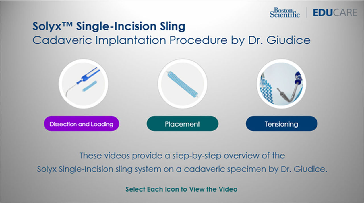 Cadaveric Implantation Procedure by Dr. Giudice video thumbnail.