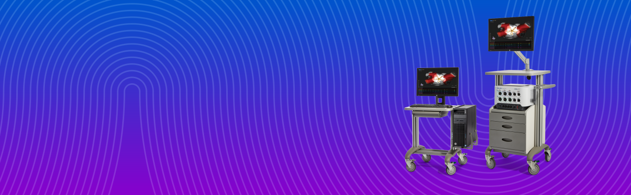 The Boston Scientific OPAL HDx™ Mapping System showing the hardware that makes up the system.