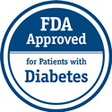 FDA Approved for Patients with Diabetes