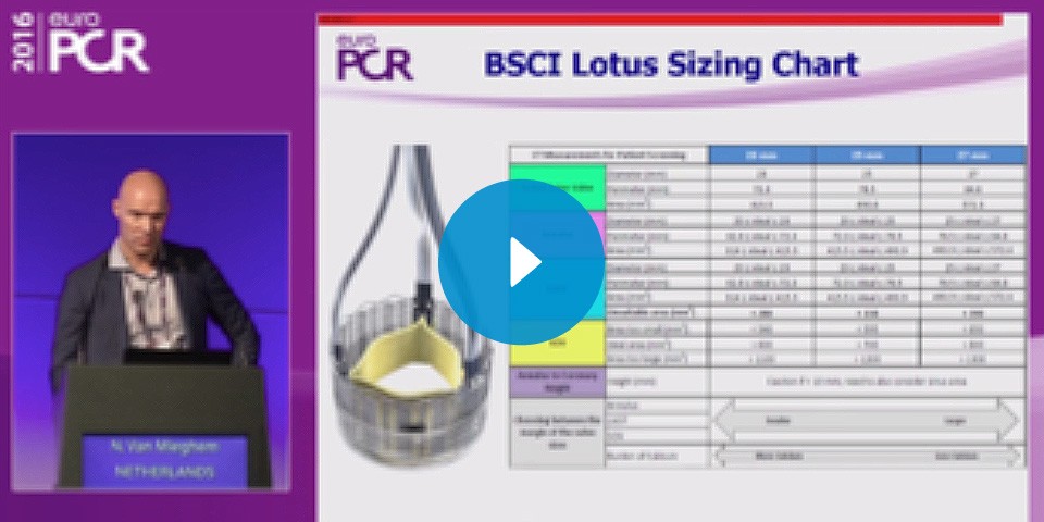 Webcast from EuroPCR 2016: Structural Heart - Imaging and Intervention