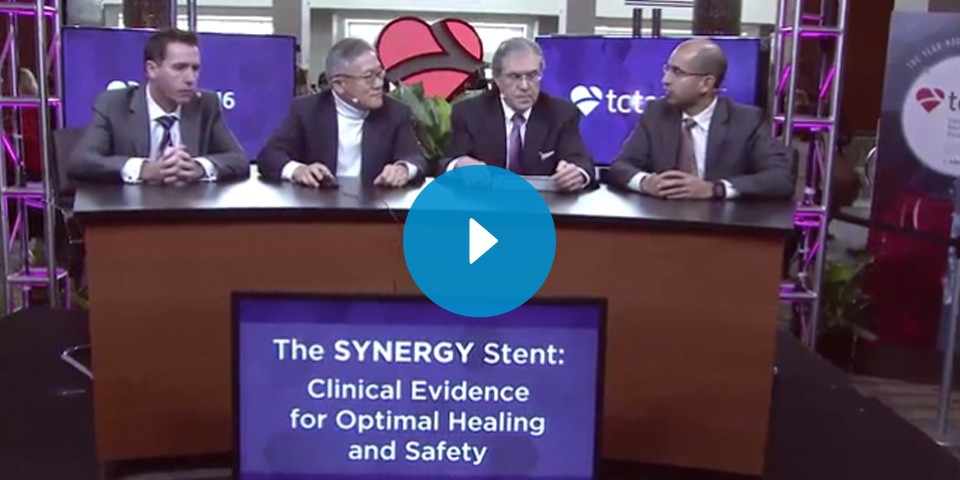 TCTMD Webcast: : Clinical Evidence of the Synergy™ Stent