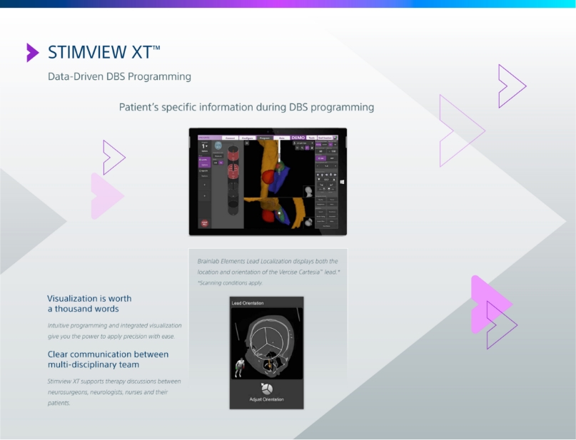 Stimview XT data driven brochure 