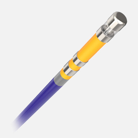 FARAPOINT Pulsed Field Ablation (PFA) Catheter facing up and to the right.