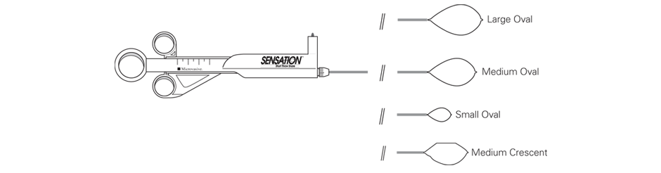 Sensation™ Single-Use Short Throw Snares