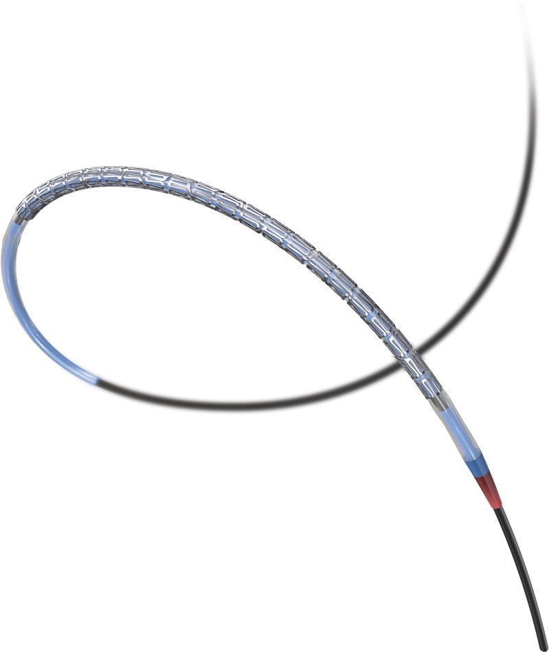 The Promus ELITE Stent System’s enhanced delivery system.