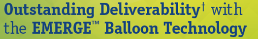 Outstanding Deliverability with the EMERGE Balloon Technology