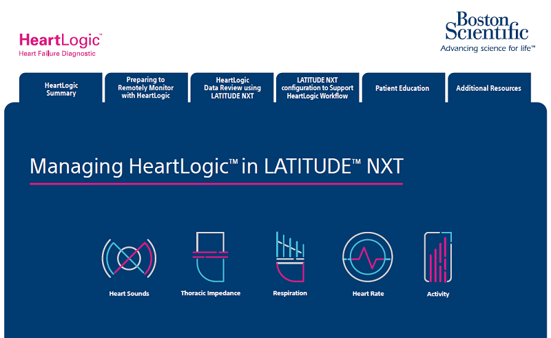 HeartLogicTM LATITUDE NXT Guide