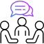 Discussion icon.