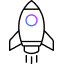 Rocket icon.