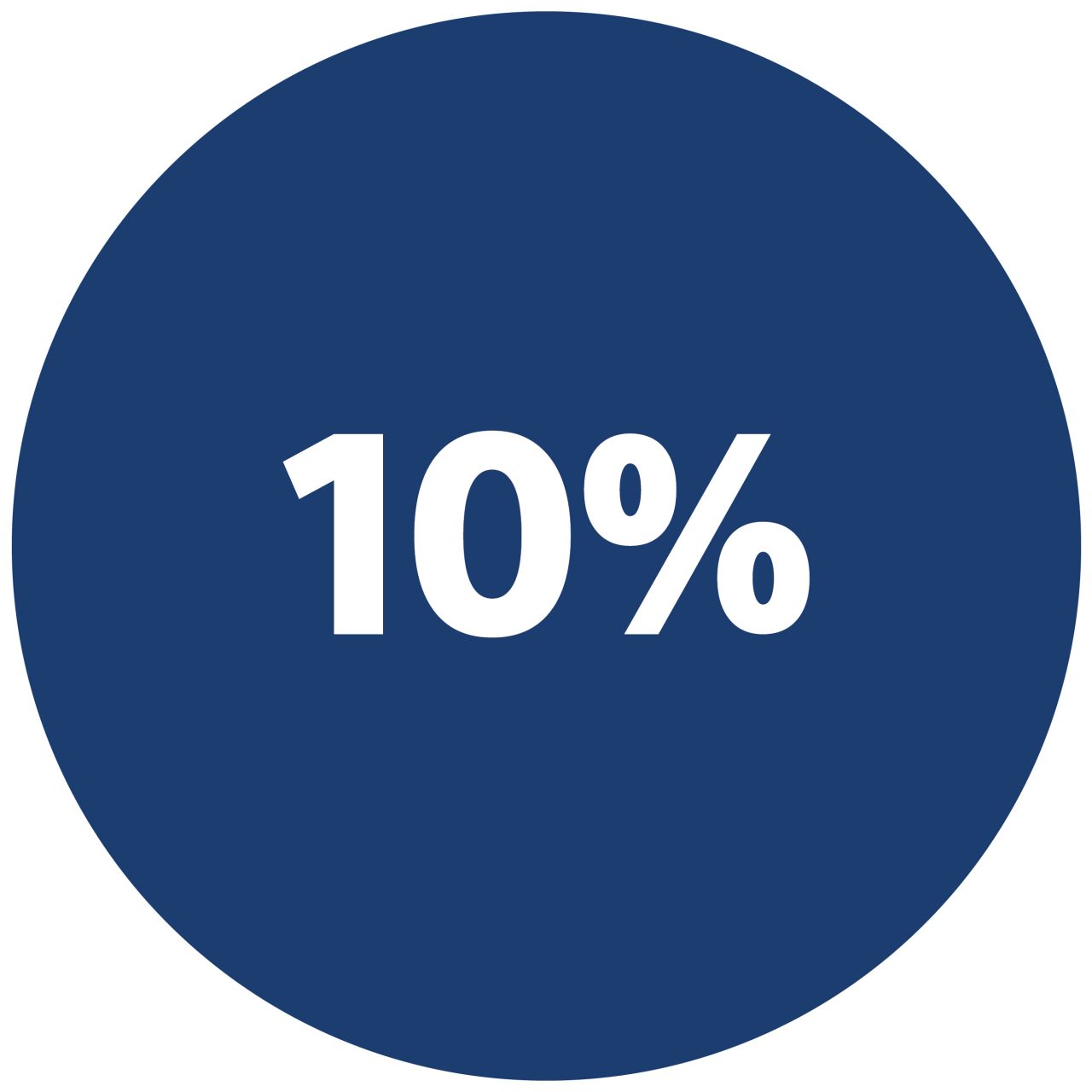 10%