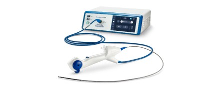 LithoVue Elite Single-Use Digital Flexible Ureteroscope and StoneSmart Connect Console.