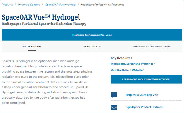 Preview of the Practice Resources webpage.