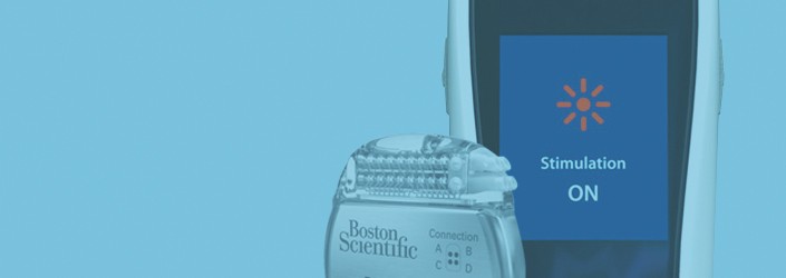 Image of Boston Scientific Spinal Cord Stimulator system.