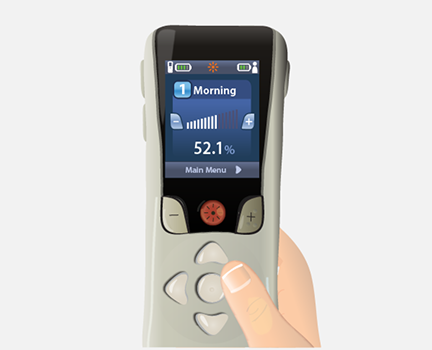 remote displaying scheduled program.