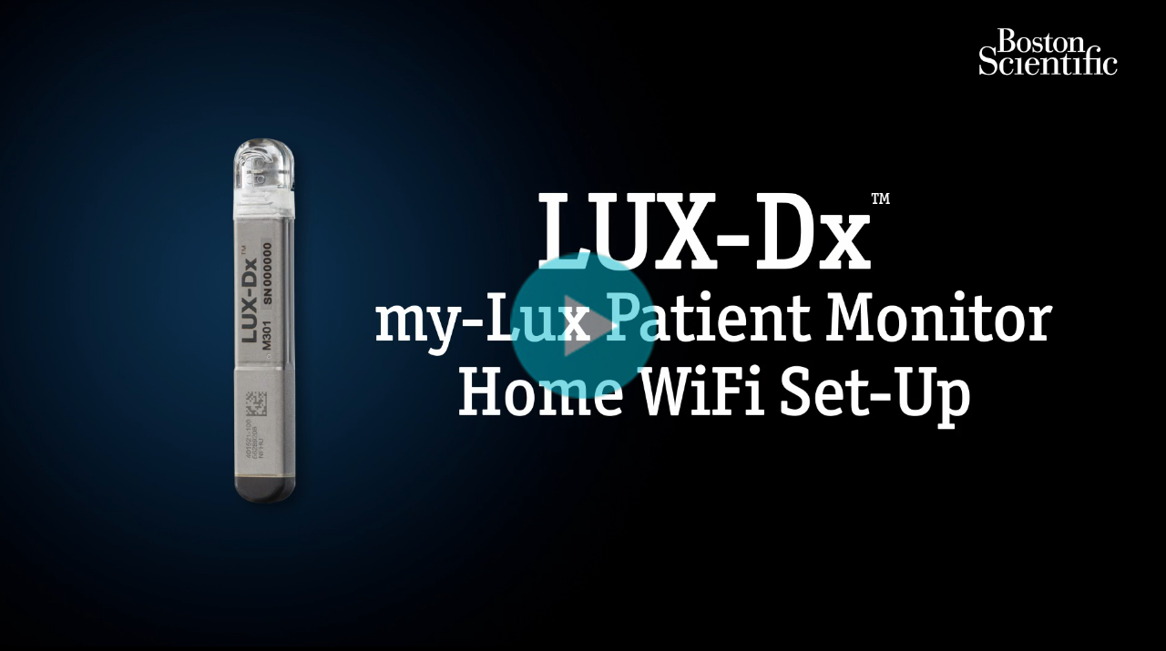 Lux-Dx Patient Monitor Wifi setup